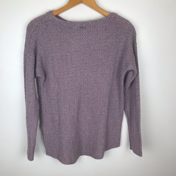 Sioni Long Sleeve Purple sweater Size S - Picture 7 of 7